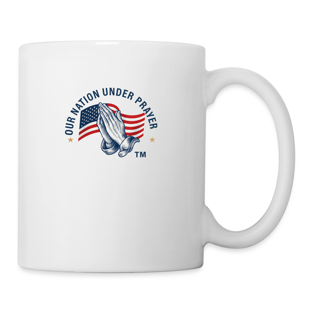 Coffee/Tea Mug Praying Hand - white
