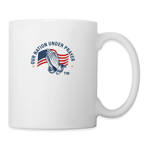 Coffee/Tea Mug Praying Hand - white