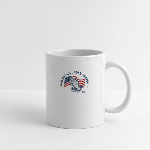 Coffee/Tea Mug Praying Hand - white
