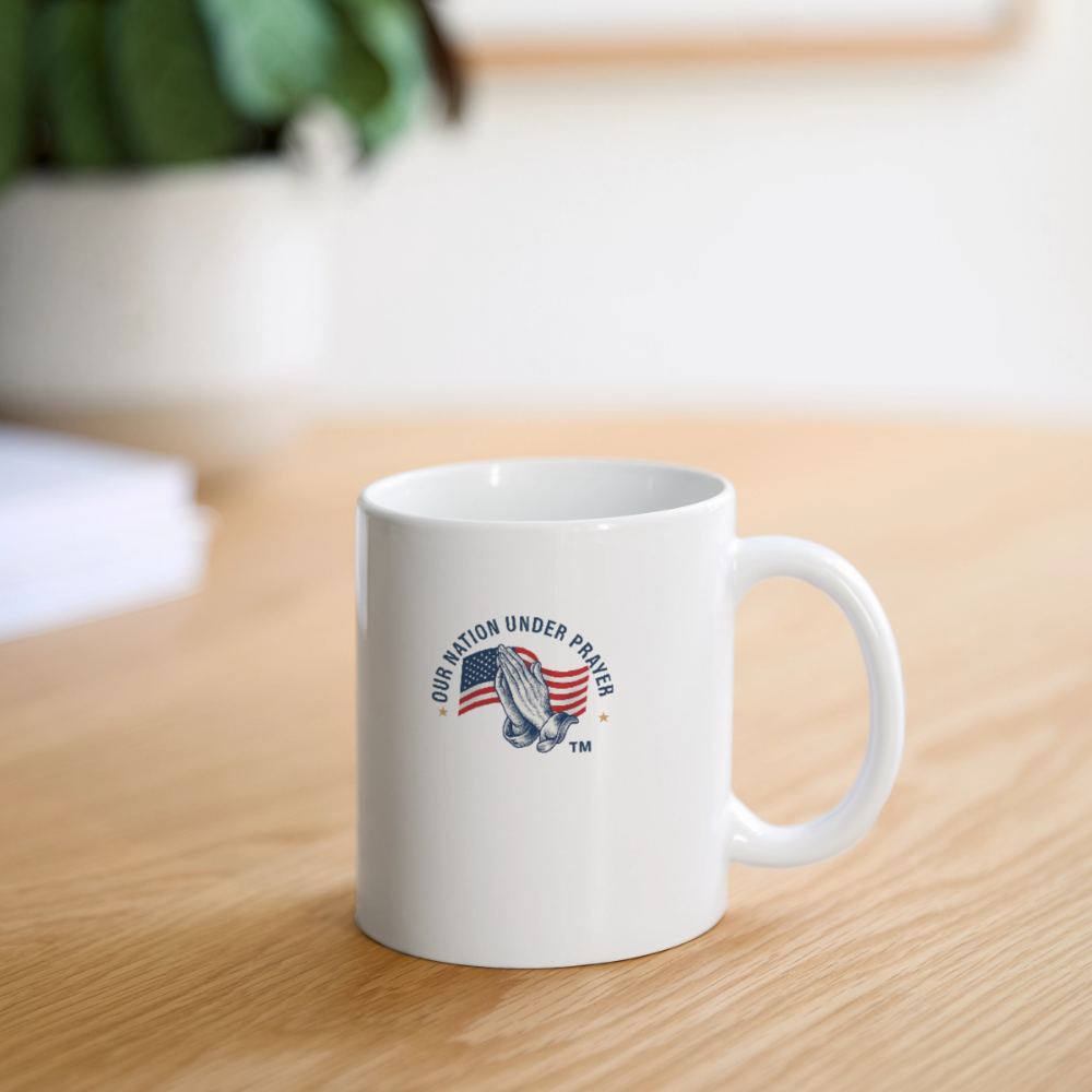 Coffee/Tea Mug Praying Hand - white