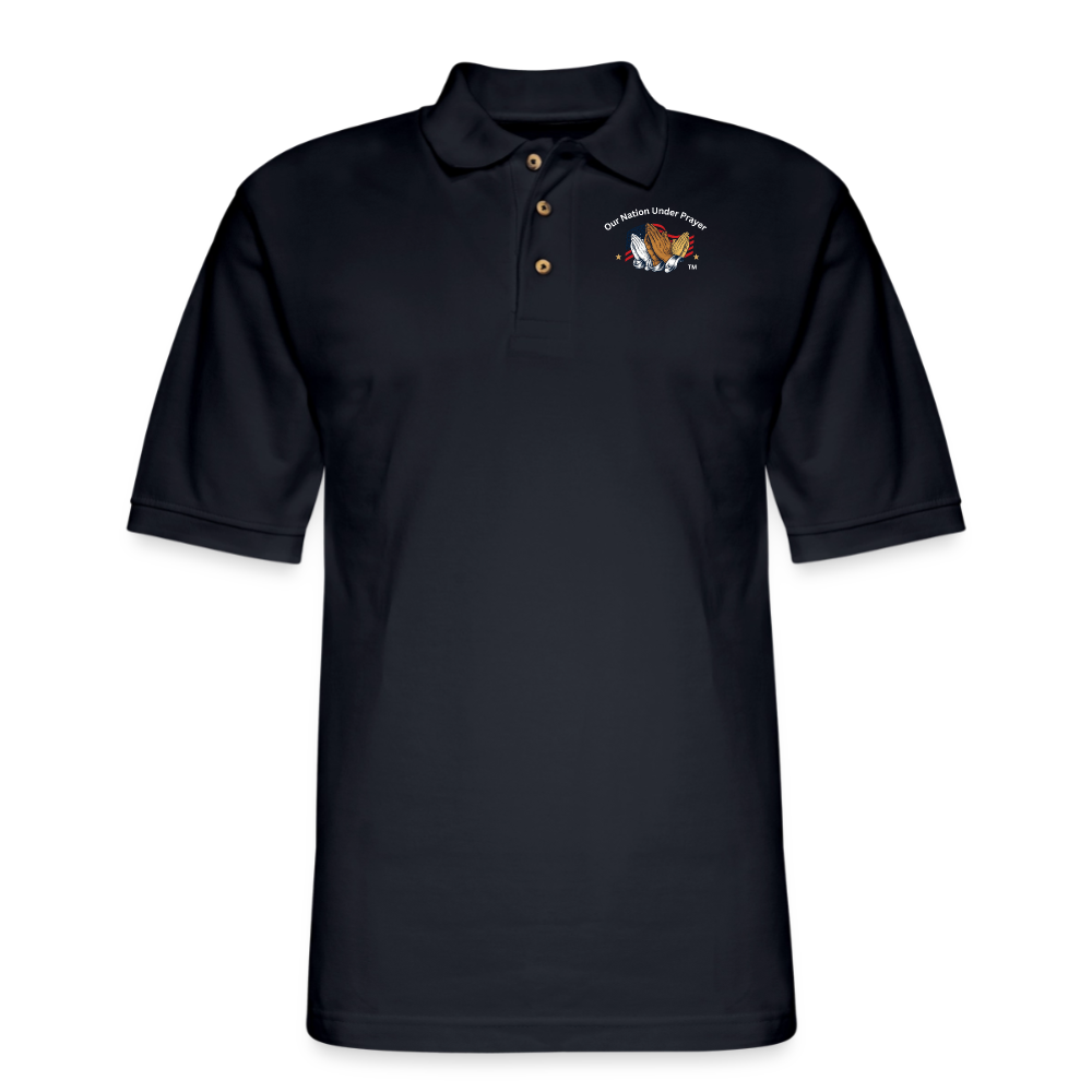 Men's Pique Polo Shirt - midnight navy
